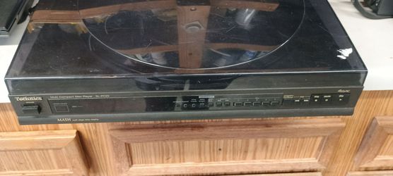 Vintage Technics SL-PC25 5-Disc Rotary CD Player Changer - Made in Japan (1990) - Untested
