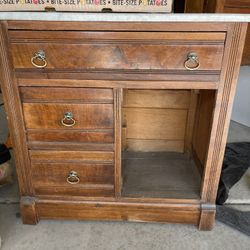 Granite Antique Small Table 