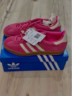 Hot Pink Gazelle Adidas