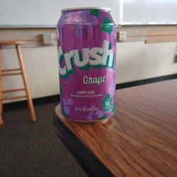 Crush Soda Grape Limited Edition
