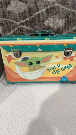 Star Wars The Mandalorian Grogu Tin Lunch Box
