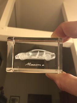 Porsche Mission E Concept Paperweight!