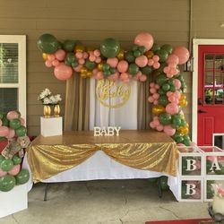 Balloons Decorations For Gender Reveal And Baby Shower