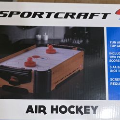 Sportcraft Air Hockey Table Game 