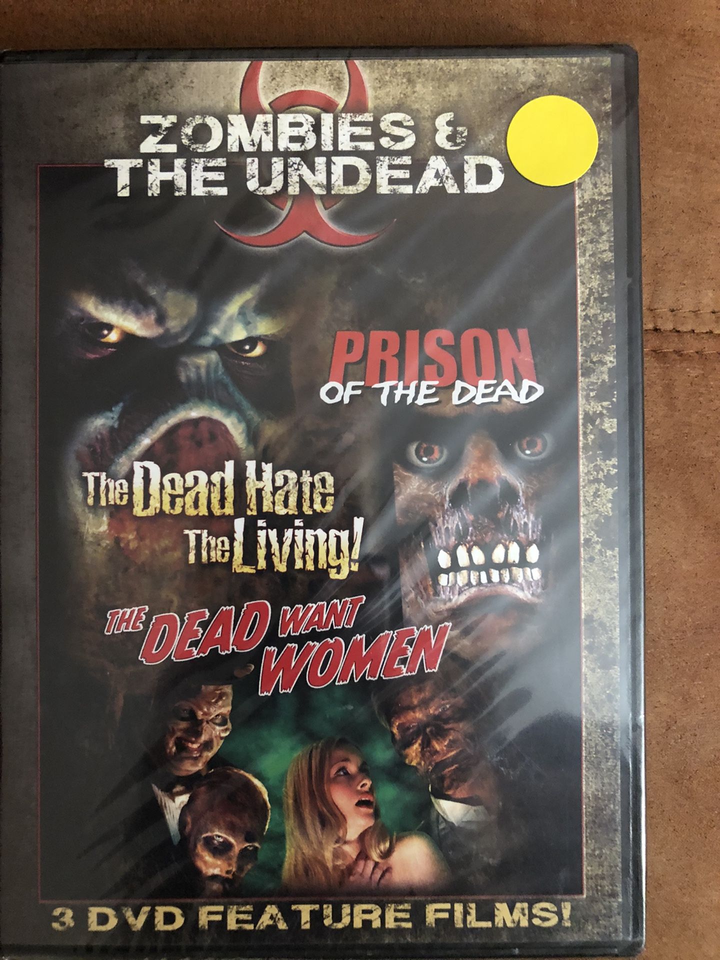 DVD Zombies & The Undead (3 Rare Movies In One)