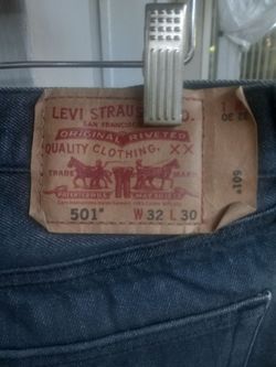 Levis 501 Jeans 32x30