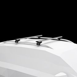 Thule WingBar Evo 60" (150cm) Roof Rack Crossbars + Evo Foot Pack – Assembled, Never Used