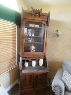 Eastlake Roll Top Secretary