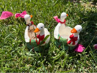 vintage ceramic duck,