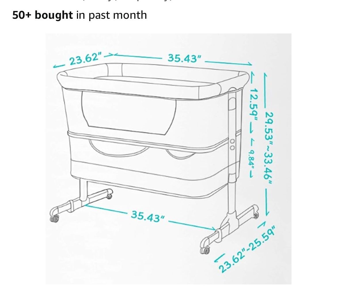 Bassinet Nordmiex Bedside Sleeper