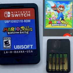 Mario + Rabbids Kingdom Battle (Nintendo Switch, 2017) Cartridge Only Tested