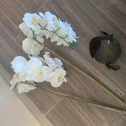 DIY Orchid Flowers X 2