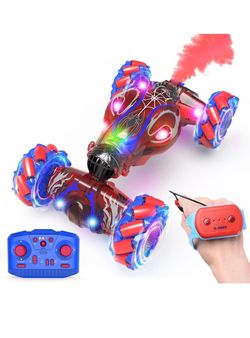 S-Pider Remote Control Car, 2.4GHz 4WD Gesture Sensing Rc Stunt Car for Boys and Girls Ages 6-12