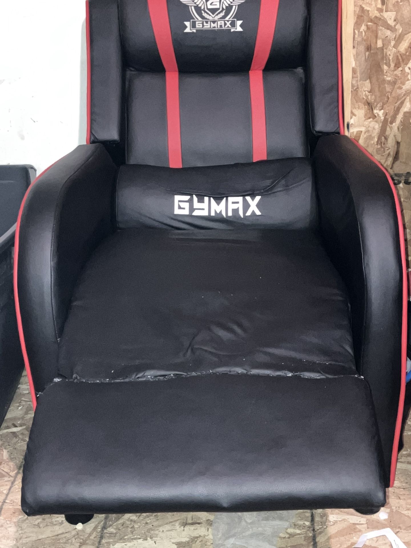 Black And Red GYMAX GAME CHAIR