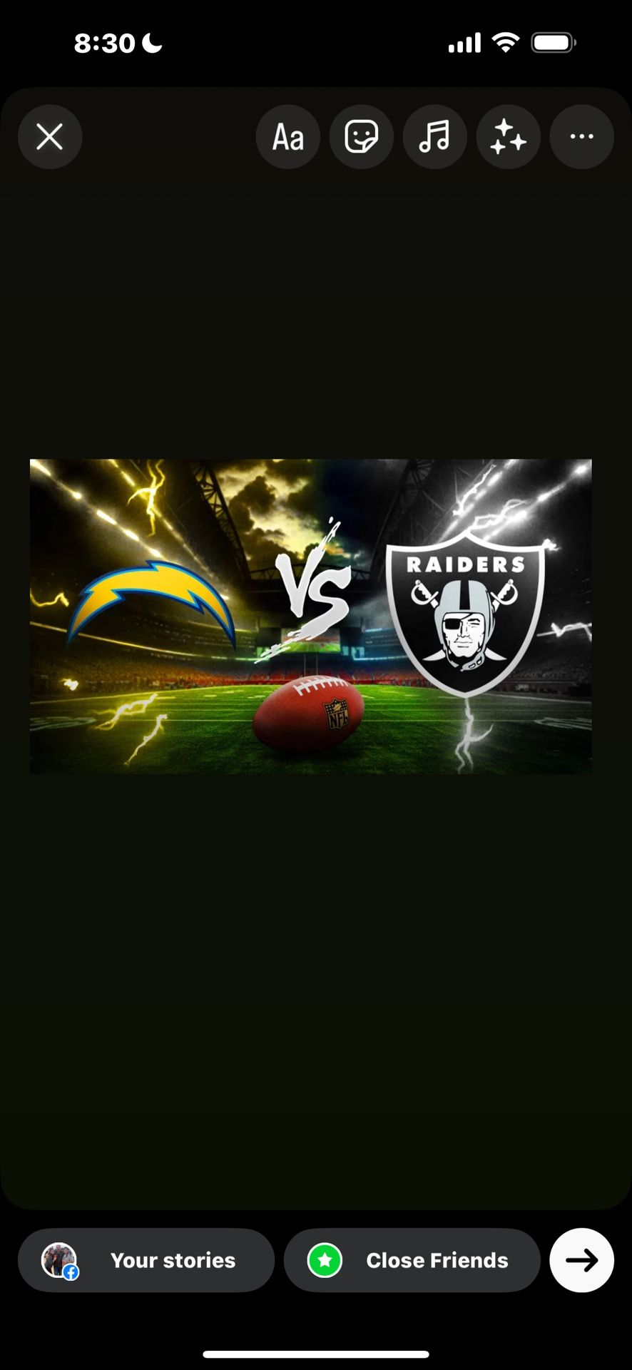 Las Vegas Raiders V LA Chargers - Nov 30