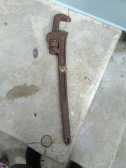 Large monkey wrench works great