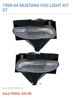 Mustang gt fog lights 99-04