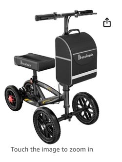 BlessReach Foldable All-Terrain Knee Scooter – NEW – $60