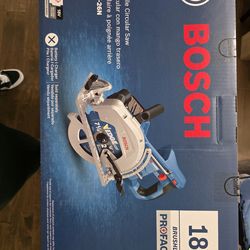 Bosch Rear Handle Saw With Free Charger And Battery