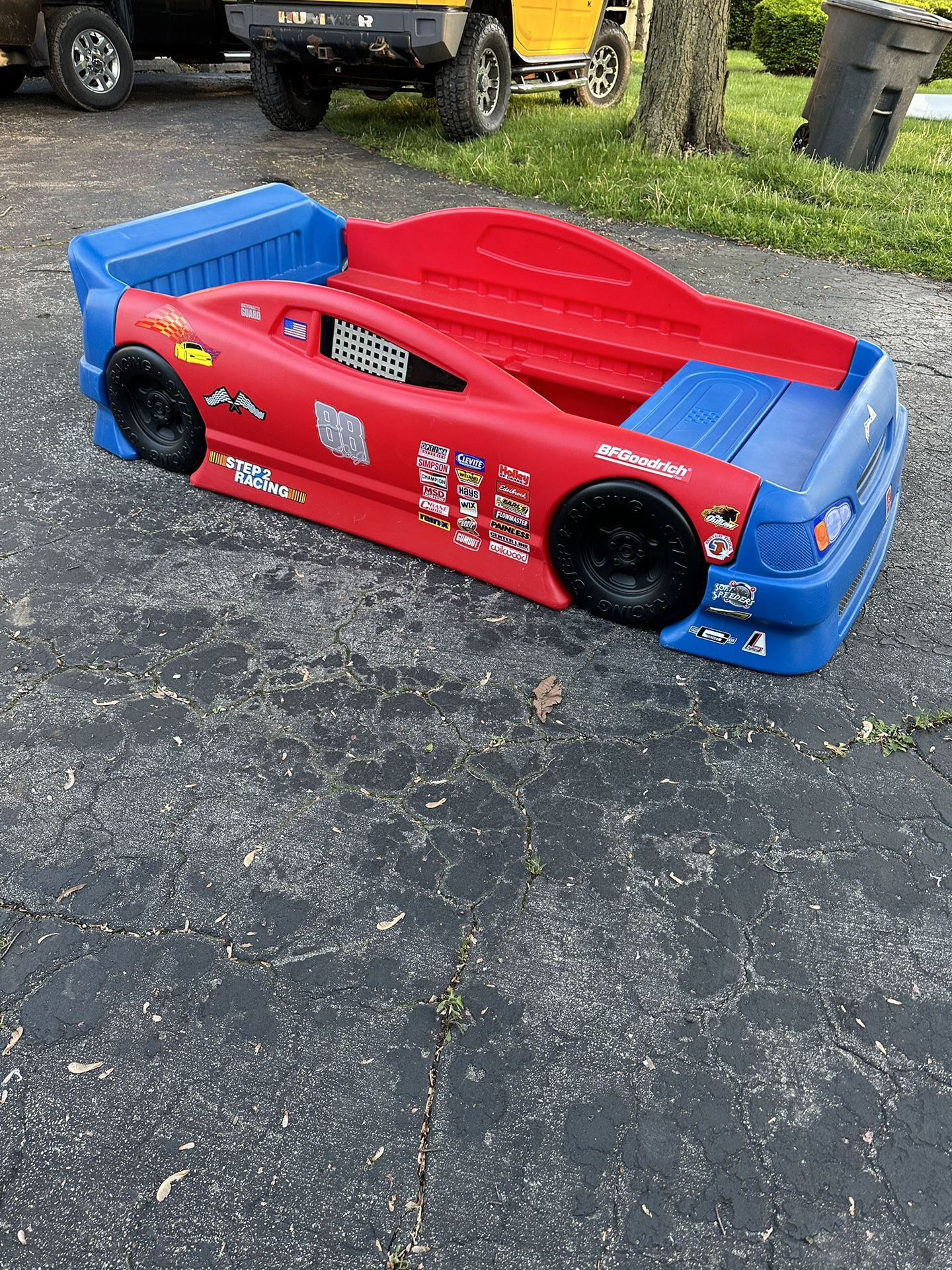 Race Car Beds And Chest 