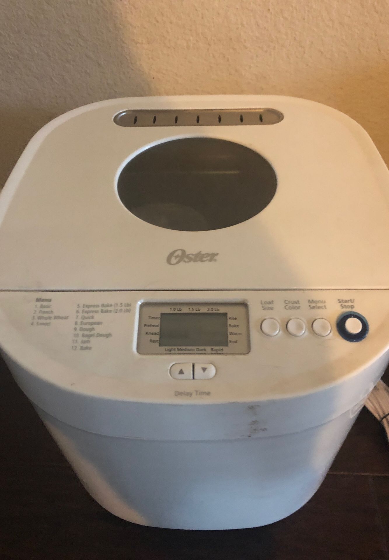 Oster bread maker. Never used