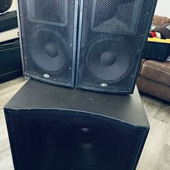B52 Matrix 2000 speakers set