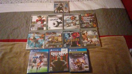 Ps4 and ps3 games for sale