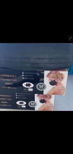 Black Masks 3 Layers 