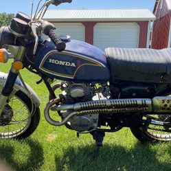 1972 Honda CB 175 Motorcycle