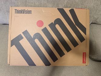 Lenovo ThinkVision Monitor in Box