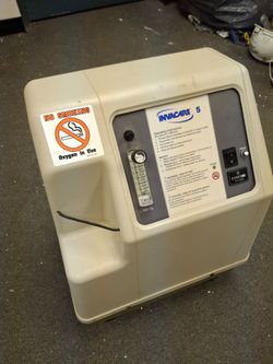 Invacare 5 Quiet 0xygen Concentrator with Sensor
