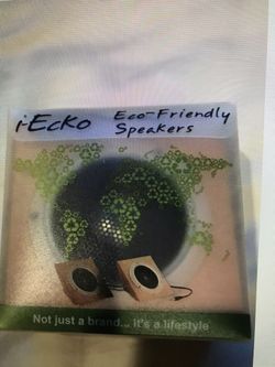 I- Ecko Eco Friendly Speakers