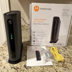 Motorola Cable Modem Plus Router MG 7310