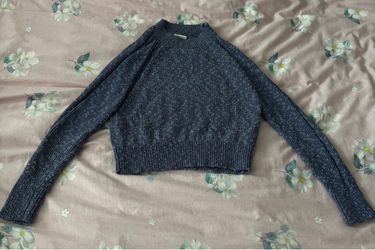Club Monaco blue speckled sweater size XS