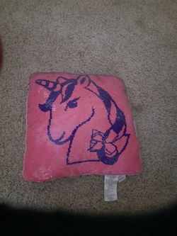 Kids Unicorn Pillow