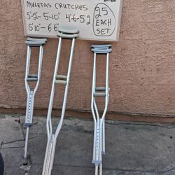 Crutches  Muletas 