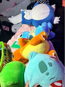 Pokémon plushies