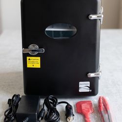 Kenmore 4L Portable Retro Mini Fridge/Cooler - Brand New!