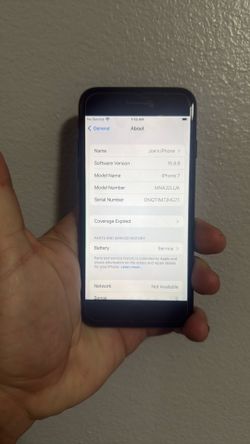 iPhone 7 128 Black Unlocked Carrier
