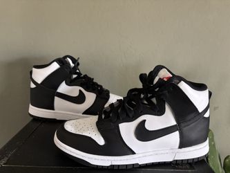 High top Nike panda