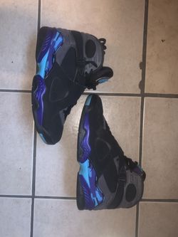 Jordan 8 Aqua Grape Size 10