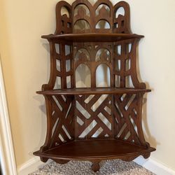 Antique Corner Shelf