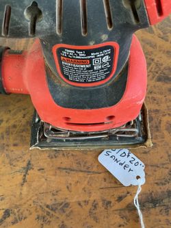 Black and Decker Sander.    South Austin.