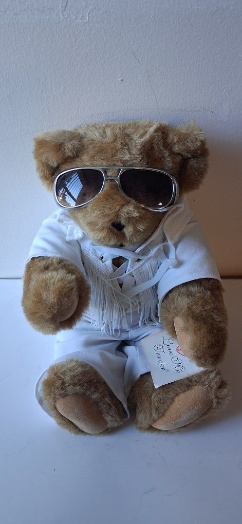Elvis Presley Love Me Tender Bear Collectable 