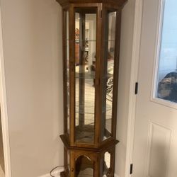 Lighted Curio Cabinet