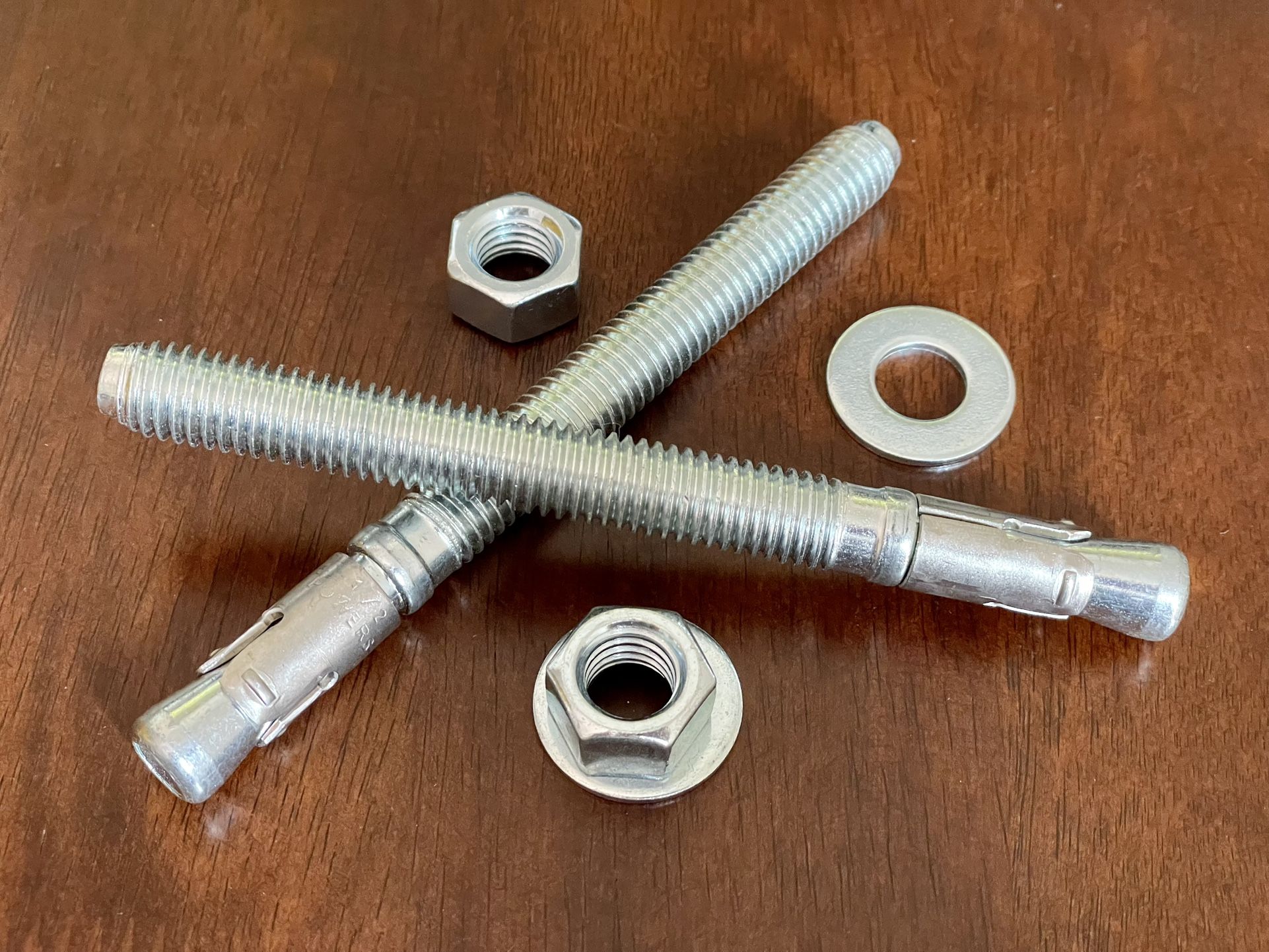 Dewalt 7424SD2-PWR Wedge Anchor, Carbon Steel, 1/2 In., PK50