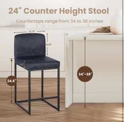 Bar stools set of 2