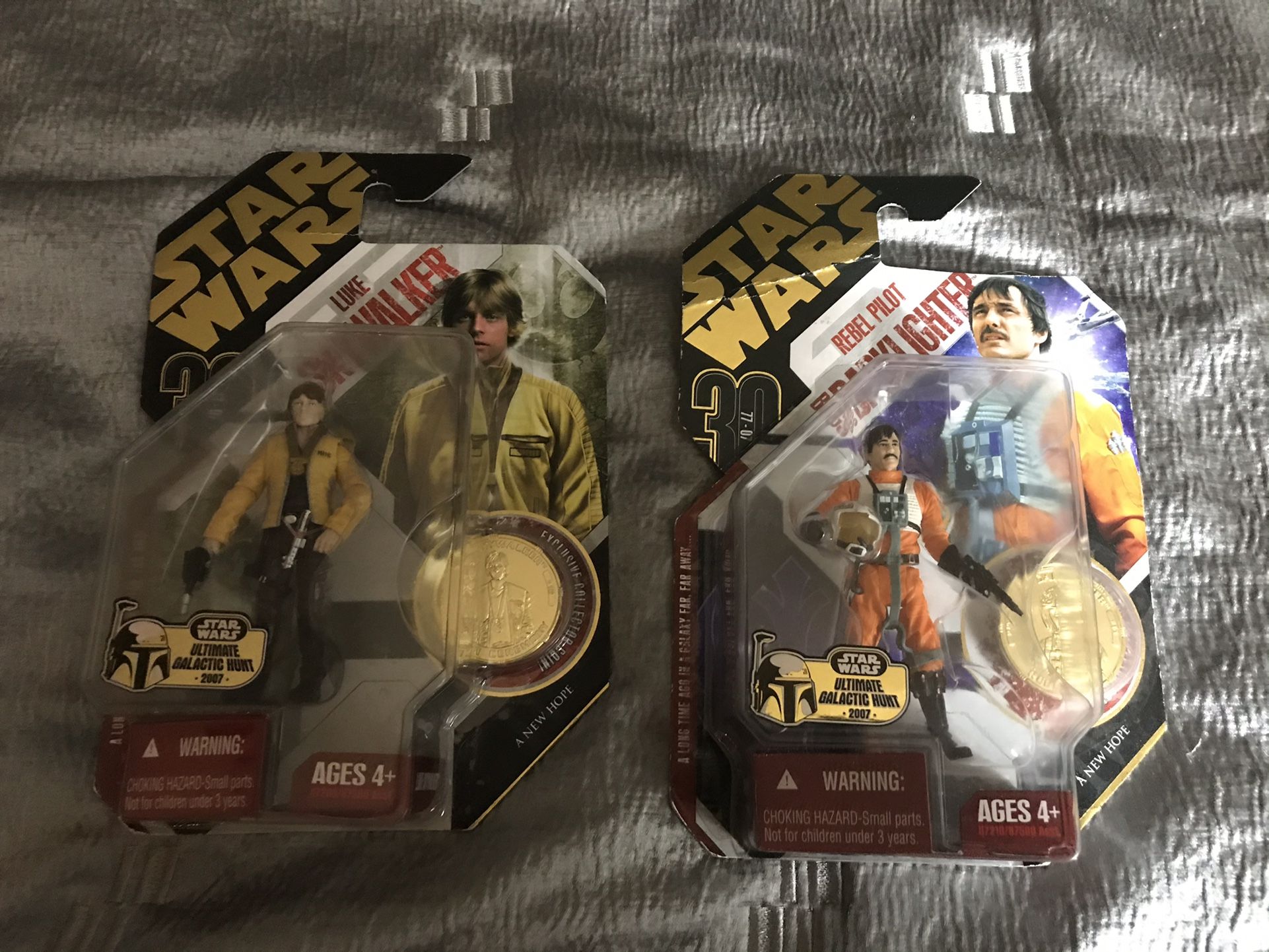 Star Wars Luke And Biggs Action Figures