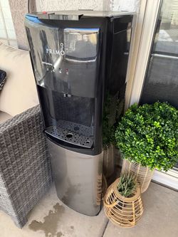 Primo bottom loading water dispenser stainless steel cold and hot water *read description*