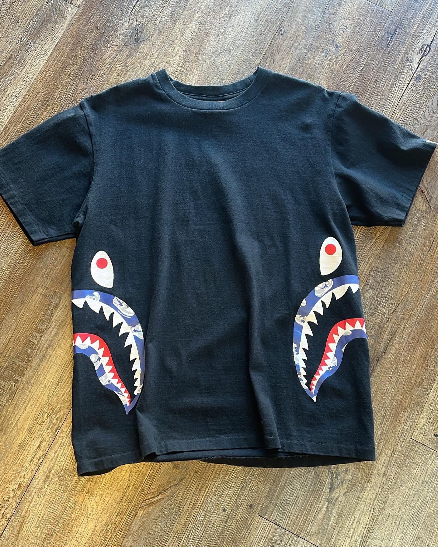 Bape Shark Face Bapesta Tee